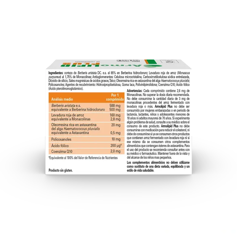 Armolipid Plus Cholesterol & Triglycerides Control, 60 Capsules