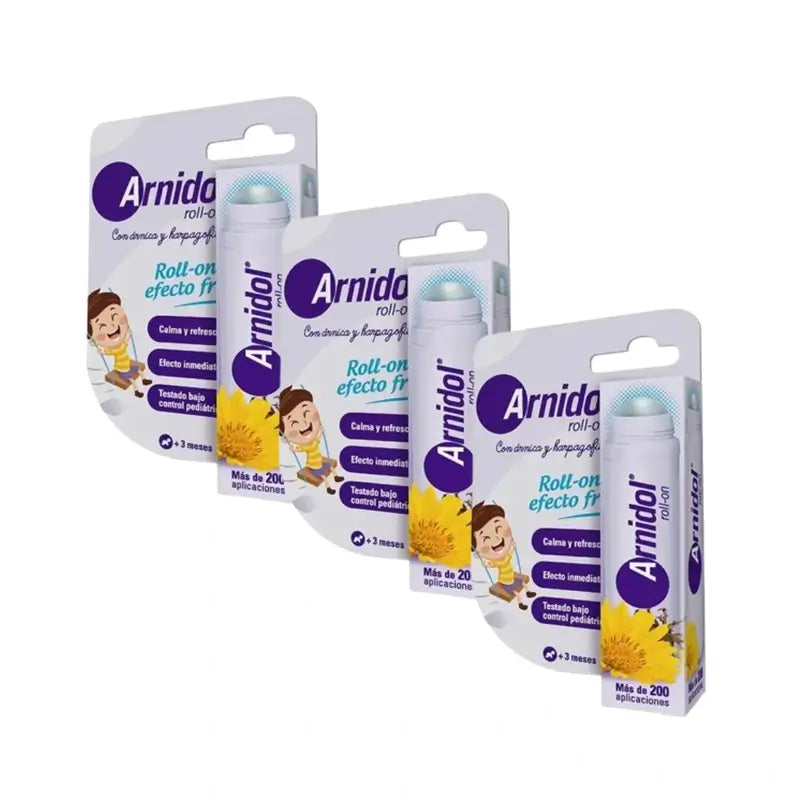 Arnidol Roll-On Souffles, 3X15 Ml