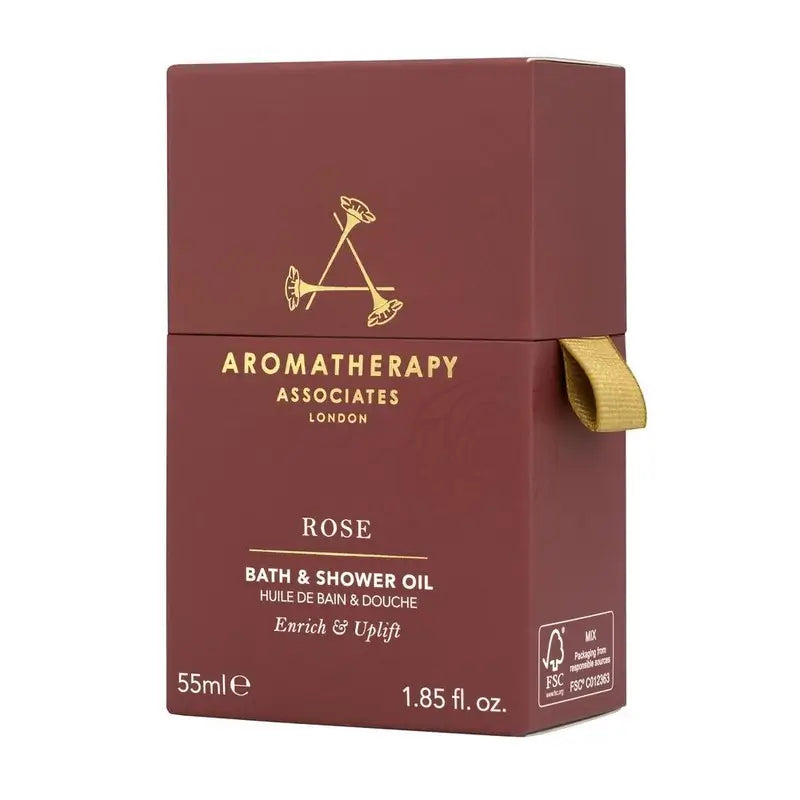 Aromatherapy Associates Huile de bain et de douche à la rose, 55 ml