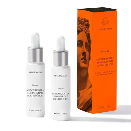 Arturo Alba Sod-Ferulic Antioxidant & Brightening Formula, Pack 2 x 30Ml