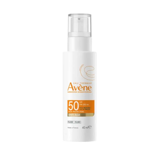 Avène Hyaluron Uv Fluide Anti-Age Triple Efficacité Spf50, 40 ml