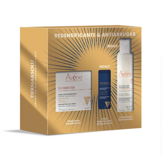 Pack Avène Dermabsolu Jour 50Ml + Mininoche 10Ml+ Eau Micellaire 100Ml