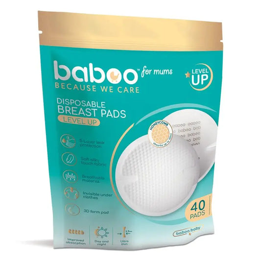 Serviettes absorbantes jetables Baboo, 40 pièces