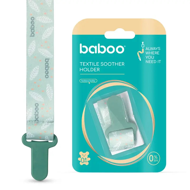 Porte-sucette Baboo 0+ mois Peachy Keen, 1 pièce