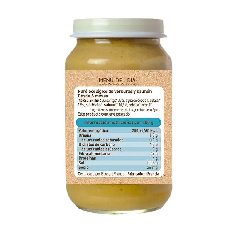 Babybio Menu Tradition Saumon - 200 g