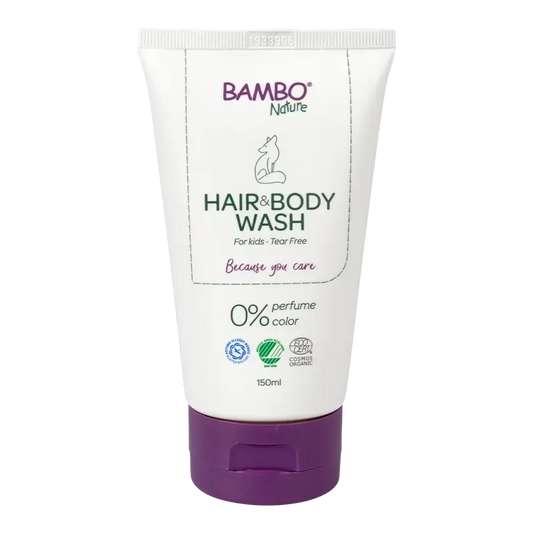 Bambo Nature Gel de bain et shampooing, 150 ml