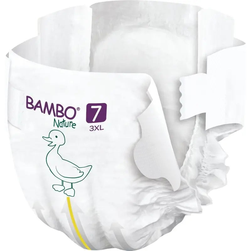 Couches Bambo Nature Taille 7 (18+ Kg), 40 pcs.