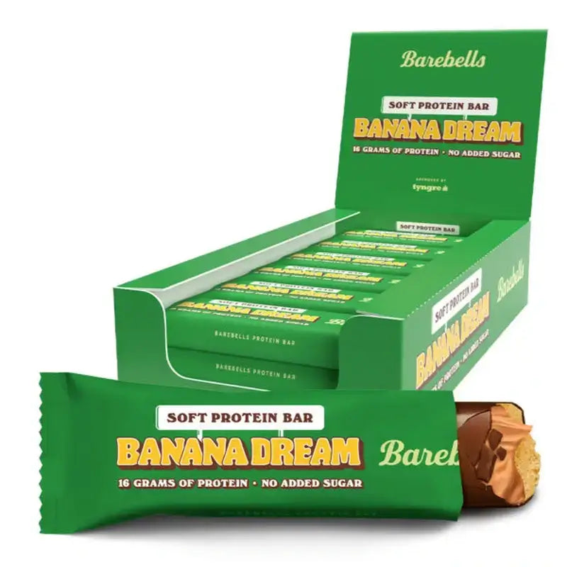 Barebells Barres Protéinées Banana Dreams, 55 gr x 12 unités
