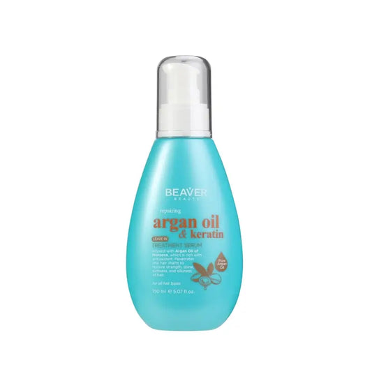 Beaver Leave-In Leave-In Serum Argan Oil & Keratin , 150 ml