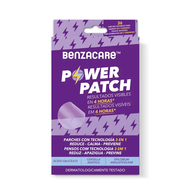 Benzacare Power Patch , 36 pièces