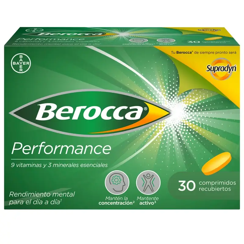 Berocca Performance, 30 Comprimés