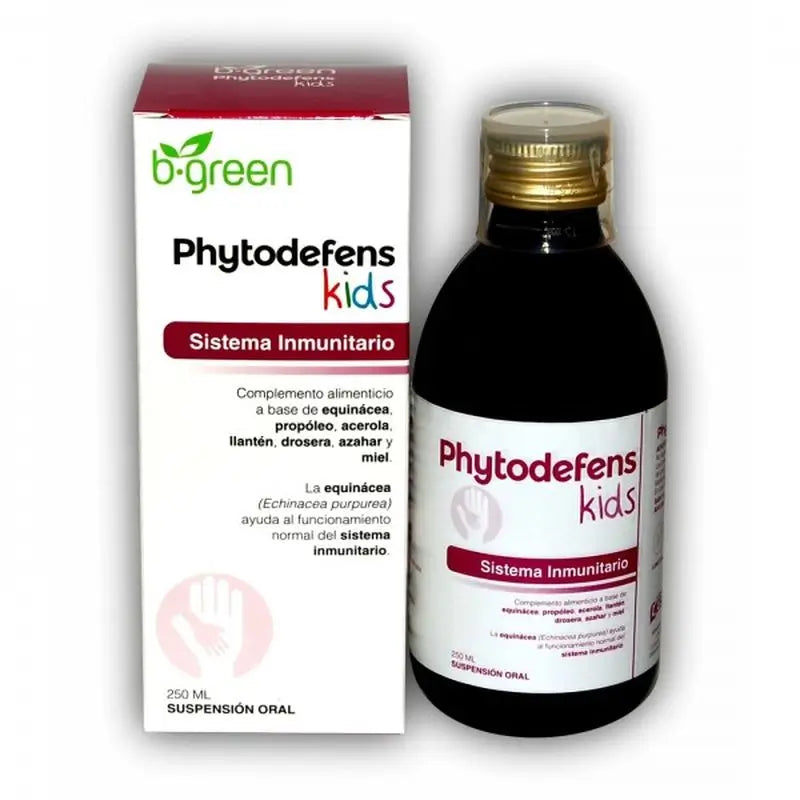 Sirop B'Green Phytodefens Kids, 250 ml
