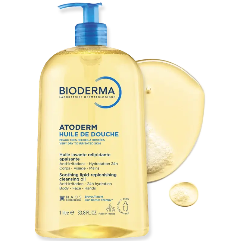 BIODERMA Atoderm Huile de Douche 1 Litre