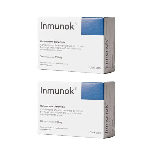 Bioksan Pharma Inmunok Complément Alimentaire, 2X30 Capsules