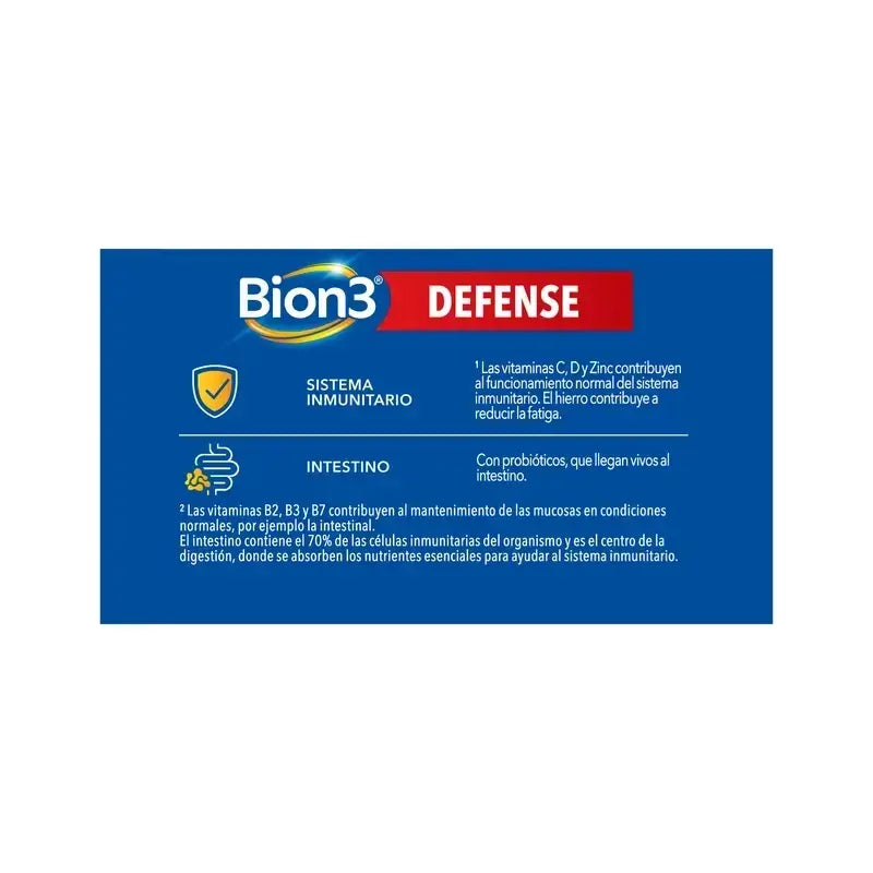 Bion3 Defense Multivitamin, 2X90 Comprimés