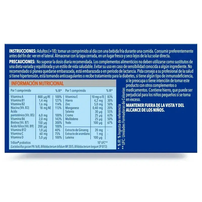 Bion3 Energy 50+ Multivitamin, 2X90 Comprimés