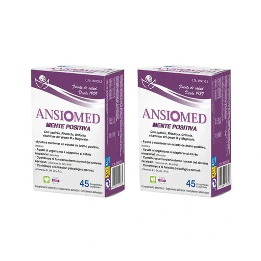 Bioserum Ansiomed Esprit Positif, 2 x 45 comprimés