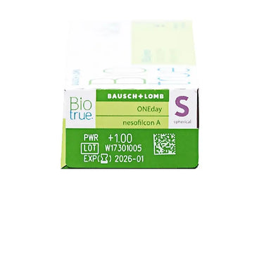 Biotrue One Day Daily Spherical Lenses , 30 unités