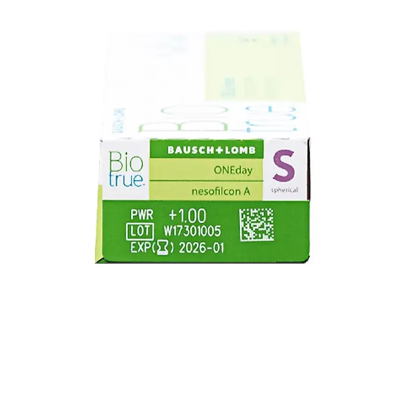 Biotrue One Day Daily Spherical Lenses , 30 unités