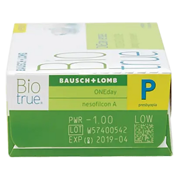 Biotrue One Day Daily Multifocal Lenses , 30 unités