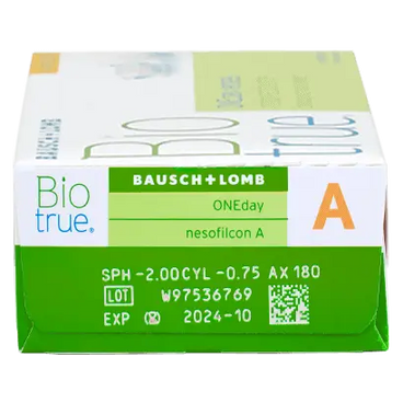 Biotrue One Day Daily Toric Lenses , 30 unités