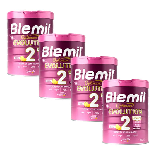 Blemil Optimum Evolution 2 lait maternisé, 4X800g