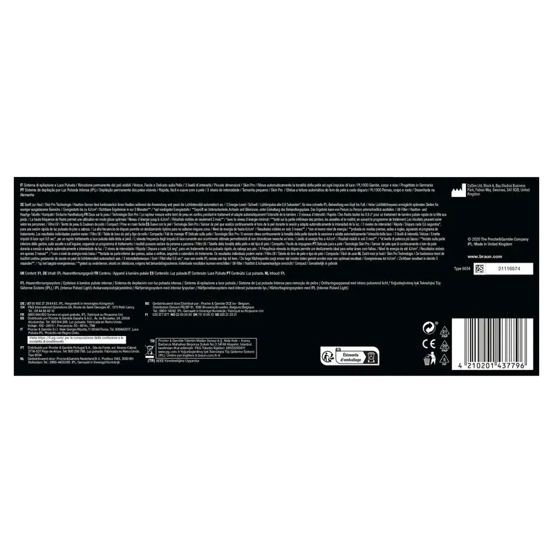 Épilateur Ipl Braun dernière génération Silk-Expert Mini Pl1000