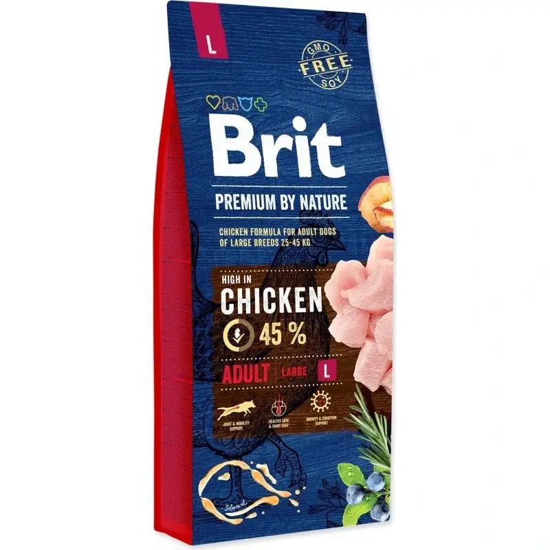 Brit Premium By Nature Dog Adult L 15Kg pour chiens