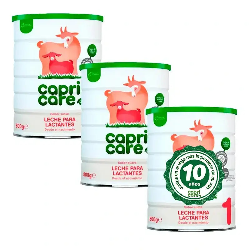 Capricare 1 Lait pour nourrissons, Pack 3 X 800 Gr