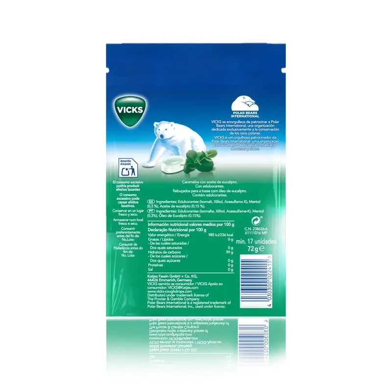 Vicks Double Action Candies 72 gr