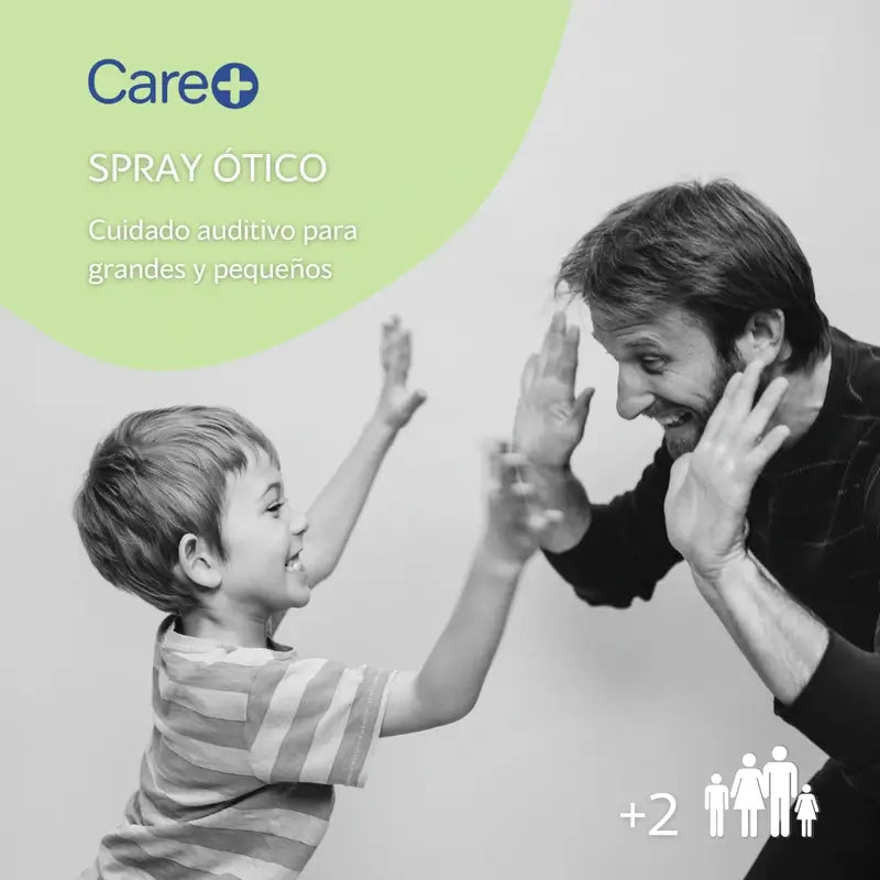 Care+ Spray nettoyant pour oreilles pour adultes et enfants +2 ans, 15 ml