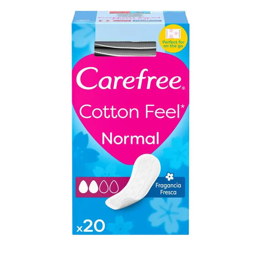 Carefree Plus Large Fresh, 20 pièces