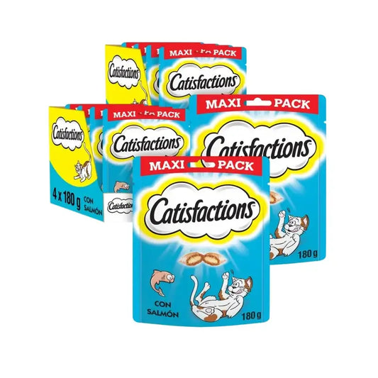 Catisfaction Megapack Saumon, paquet de 2, 4X180Gr