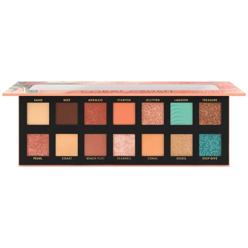 Catrice Palette d'ombres à paupières Coral Crush Slim 030, 10.6 g