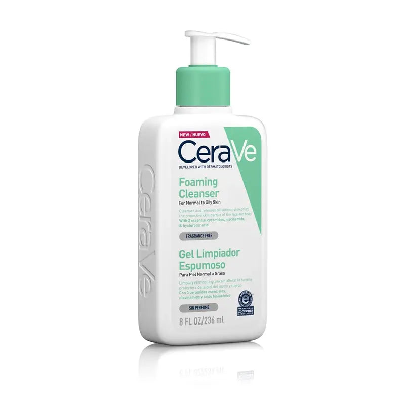 CeraVe Gel nettoyant moussant, 236 ml