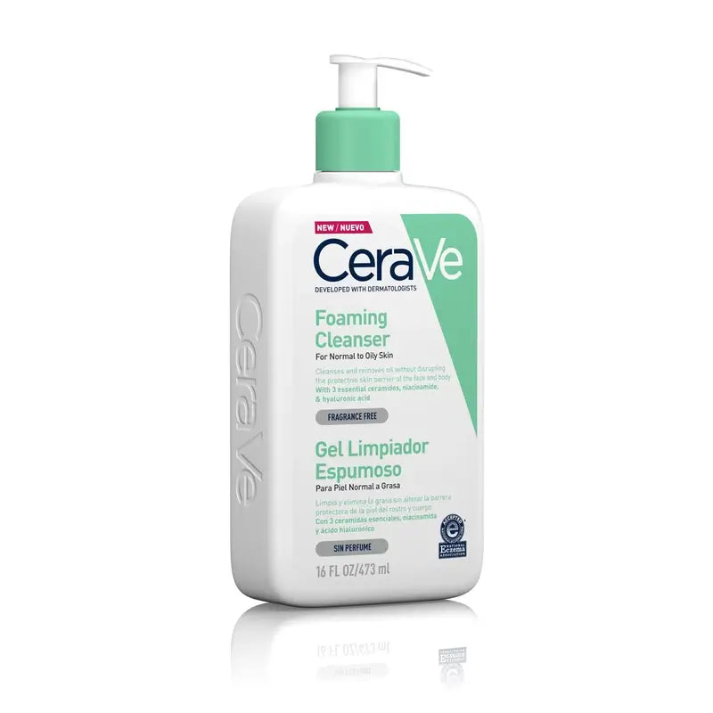 CeraVe Gel nettoyant moussant, 473 ml