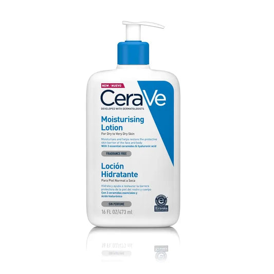 CeraVe Lotion hydratante pour peau sèche ou très sèche, 473 ml