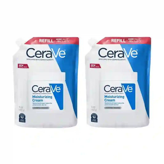 CeraVe Crème hydratante, recharge, 2X454 Ml