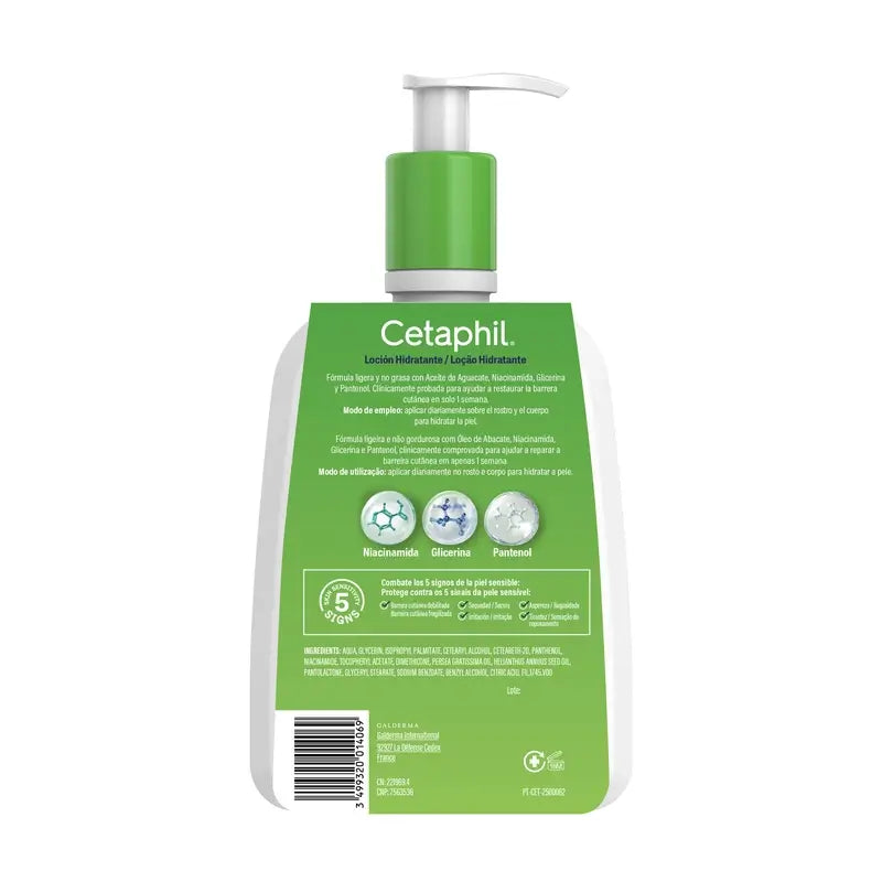 Lotion hydratante Cetaphil, 470 ml
