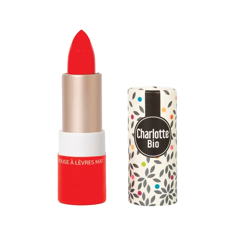 Charlotte Bio Rouge à lèvres Matte Royal Red 3,5 G