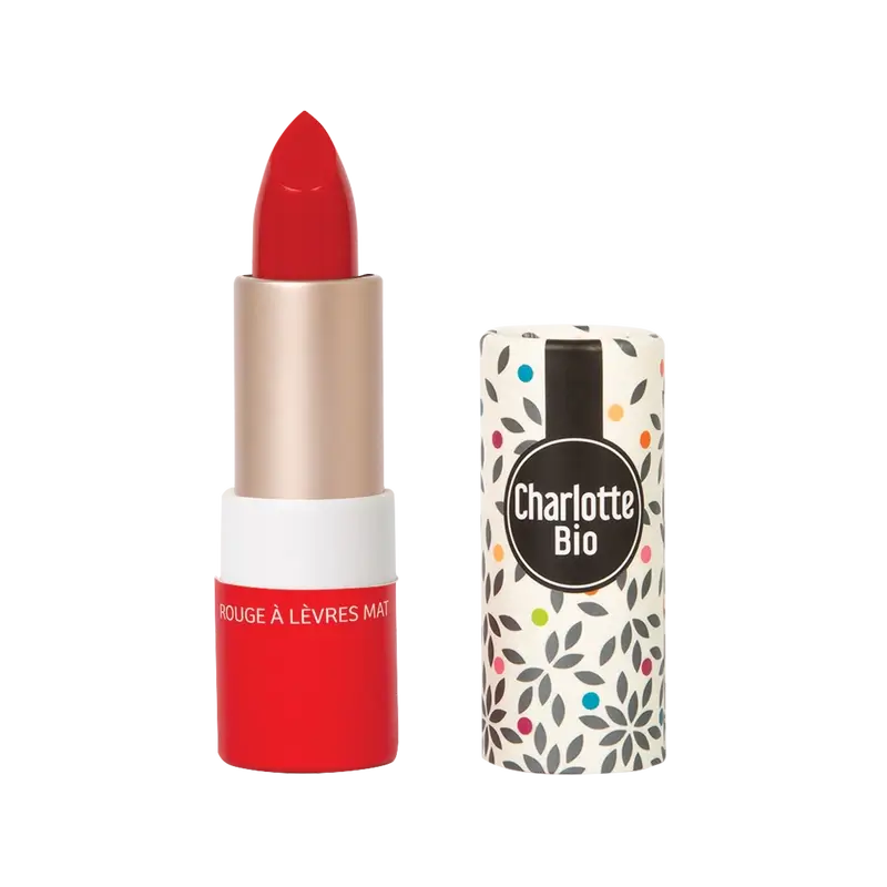 Charlotte Bio Matte Lipstick The Real Red 3.5 G