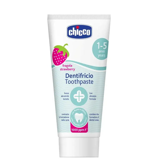 Dentifrice fluoré à la fraise Chicco 50Ml 12M+