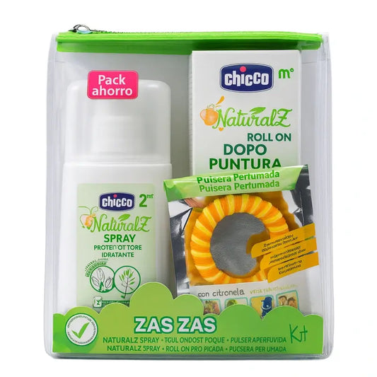Chicco Naturalz Pack de protections de voyage Zas-Zas Chicco
