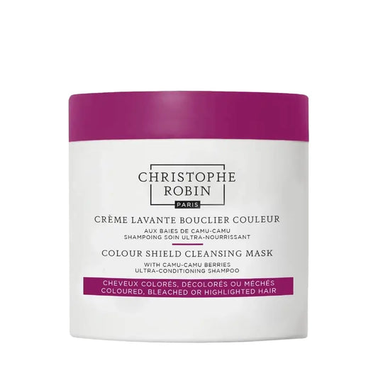 Christophe Robin Masque purifiant aux baies de Camu-Camu pour cheveux colorés, 250 ml