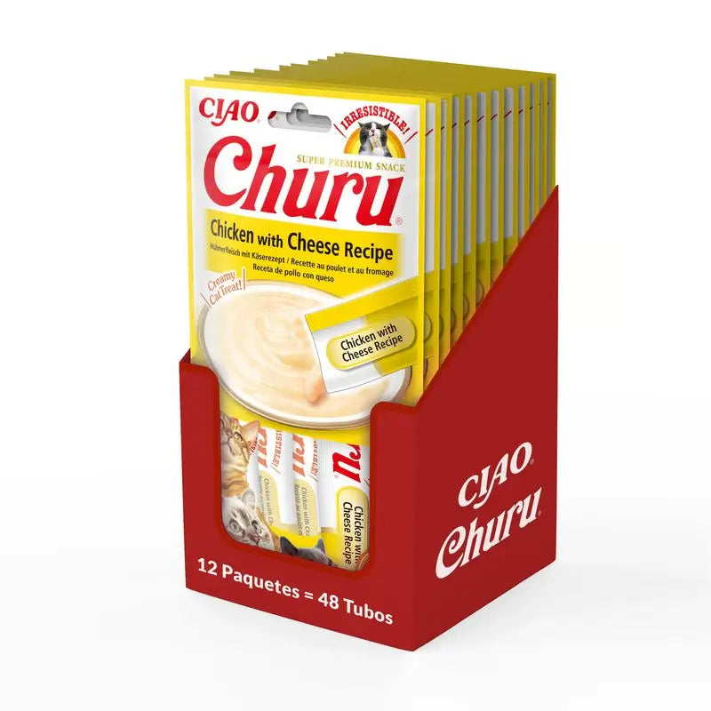 Churu Cat Recette Poulet Fromage Display 12X56Gr