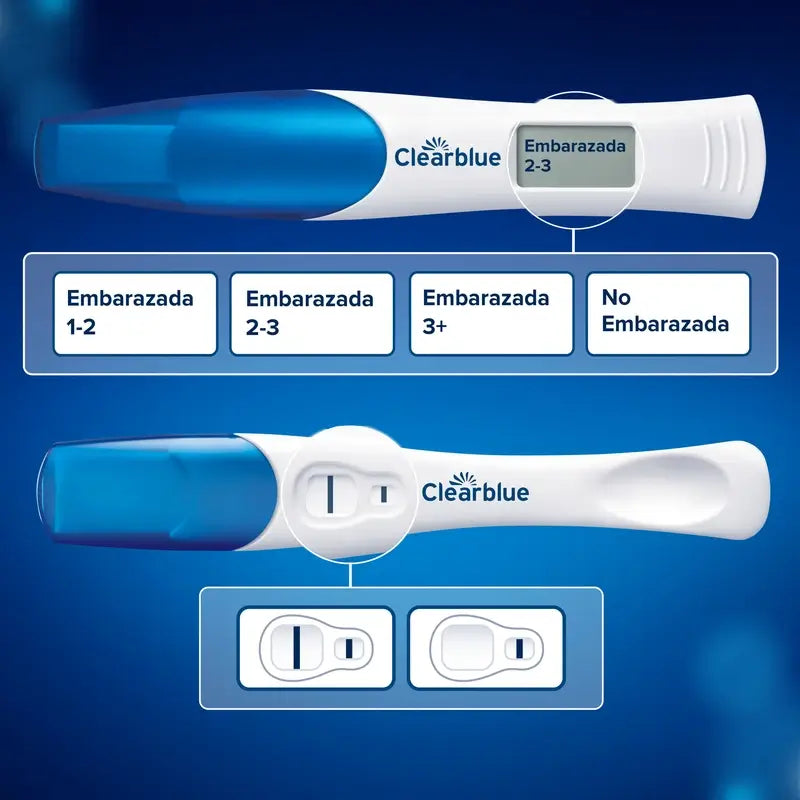 Test de grossesse Clearblue Ultra Early avec double vérification, 2 tests