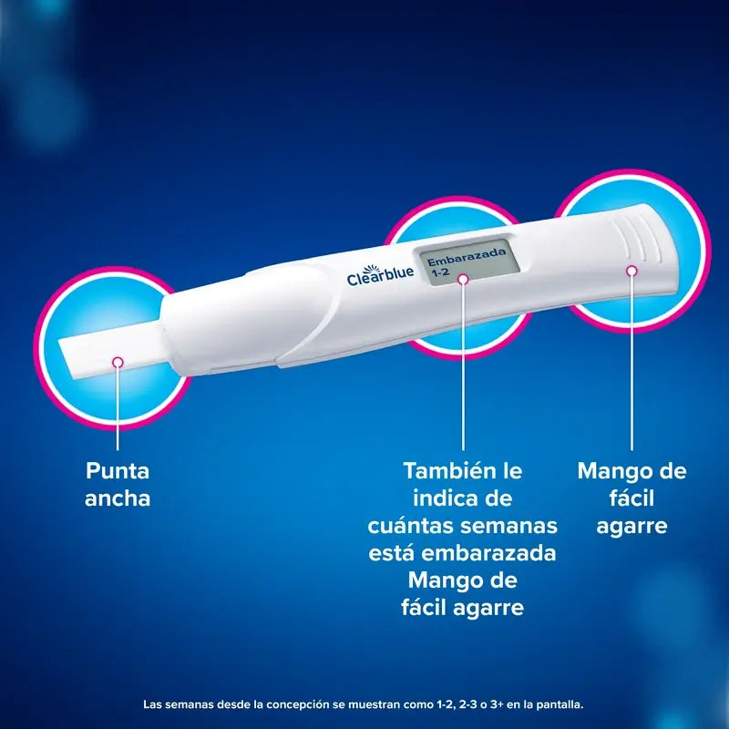 Test de grossesse Clearblue Ultra Early avec double vérification, 2 tests