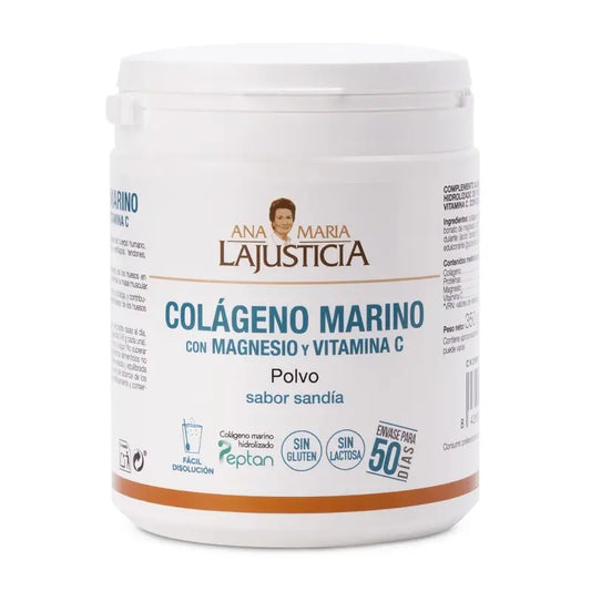 Ana Maria Lajusticia Marine Collagen Powder With Magnesium and Vitamin C Watermelon Flavour, 350 g