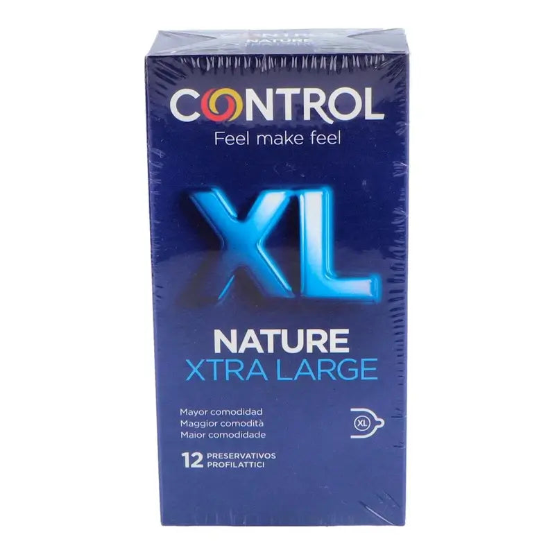 Préservatifs Control Nature Xl, 12 unités