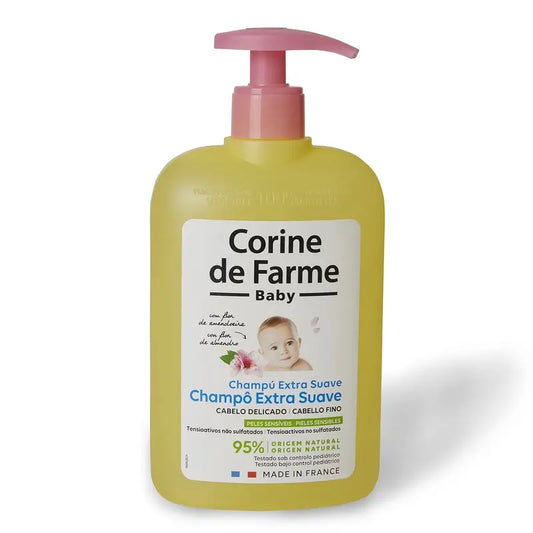 Corine De Farme Shampooing extra doux à la fleur d'amandier, 500 ml